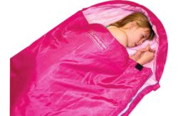 Highlander Big Sleep Junior Envelope Sleeping Bag - Pink